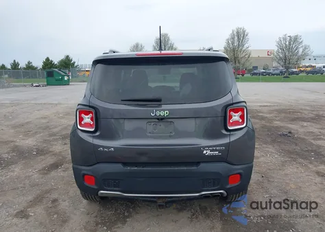 2017 Jeep Renegade Limited 4X4 z USA, uszkodzony, nr VIN ZACCJBDB4HPF23660